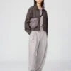 Unisex packbar crossbody-väska med fickor
