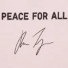 Unisex Peace for All-T-shirtar med tryck | Hana Tajima Unisex Peace for All-T-shirtar med tryck | Hana Tajima