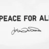 Unisex Peace for All-T-shirtar med tryck | Julian Opie Unisex Peace for All-T-shirtar med tryck | Julian Opie