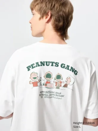 Unisex Peanuts UT-T-shirtar med tryck