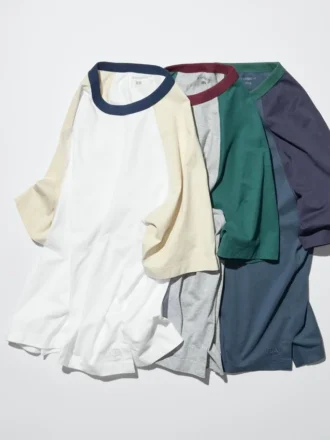 Unisex-raglan-T-shirtar