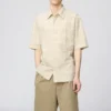 Unisex-skjorta i boxig modell | Kort ärmar | Rutig Unisex-skjorta i boxig modell | Kort ärmar | Rutig
