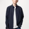 Unisex-skjorta i bredvävd bomull | Button Down Unisex-skjorta i bredvävd bomull | Button Down