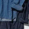Unisex-skjorta i lätt denim Unisex-skjorta i lätt denim
