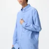 Unisex-skjorta i oxfordtyg, oversized Unisex-skjorta i oxfordtyg, oversized