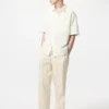Unisex-skjorta i seersucker | Kortärmad med shorts Unisex-skjorta i seersucker | Kortärmad med shorts