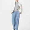 Unisex stretchiga, bekväma ankellånga byxor | Denim Unisex stretchiga, bekväma ankellånga byxor | Denim