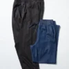 Unisex stretchiga, bekväma ankellånga byxor | Denim Unisex stretchiga, bekväma ankellånga byxor | Denim