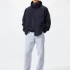 Unisex stretchiga, bekväma ankellånga byxor | Seersucker Unisex stretchiga, bekväma ankellånga byxor | Seersucker
