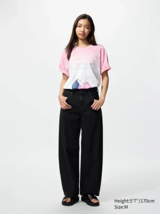 Unisex Studio Ghibli UT-T-shirt med tryck | Berättelsen om prinsessan Kaguya