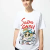 Unisex Studio Ghibli Ut-T-shirtar med tryck
