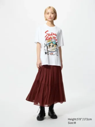 Unisex Studio Ghibli Ut-T-shirtar med tryck