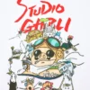 Unisex Studio Ghibli Ut-T-shirtar med tryck