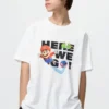 Unisex Super Mario Galaxy Movie UT grafisk T-shirtar Unisex Super Mario Galaxy Movie UT grafisk T-shirtar