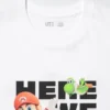 Unisex Super Mario Galaxy Movie UT grafisk T-shirtar Unisex Super Mario Galaxy Movie UT grafisk T-shirtar