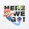 Unisex Super Mario Galaxy Movie UT grafisk T-shirtar Unisex Super Mario Galaxy Movie UT grafisk T-shirtar