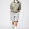 Unisex-sweatshorts med vid passform Unisex-sweatshorts med vid passform