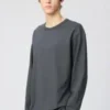 Unisex-T-shirt i tvättad bomull | Långärmat Unisex-T-shirt i tvättad bomull | Långärmat