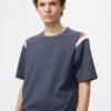 Unisex-t-shirtar med henleykrage