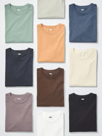 Unisex-t-shirtar med rund hals