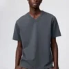 Unisex-t-shirtar med V-ringning Unisex-t-shirtar med V-ringning
