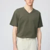 Unisex-t-shirtar med V-ringning