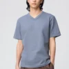 Unisex-t-shirtar med V-ringning Unisex-t-shirtar med V-ringning