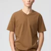 Unisex-t-shirtar med V-ringning Unisex-t-shirtar med V-ringning