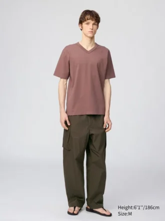 Unisex-t-shirtar med V-ringning