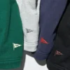Unisex-tröja med halv dragkedja Unisex-tröja med halv dragkedja