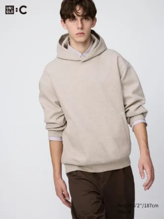 Unisex-tröja, oversized Luvtröja