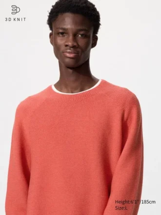 Unisex tvättbar 3D Knit-tröja Unisex tvättbar 3D Knit-tröja