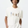 Unisex Ukiyo-E Animals UT grafisk T-shirt