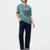 Unisex Ukiyo-E Animals UT grafisk T-shirt