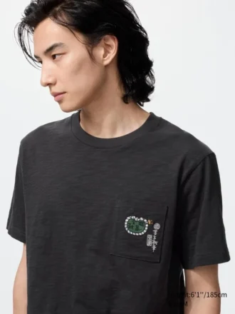 Unisex Ukiyo-E Animals UT grafisk T-shirt