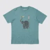 Unisex Ukiyo-E Animals UT grafisk T-shirt