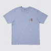 Unisex Ukiyo-E Blue Ut grafisk T-shirt