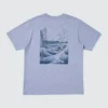 Unisex Ukiyo-E Blue Ut grafisk T-shirt