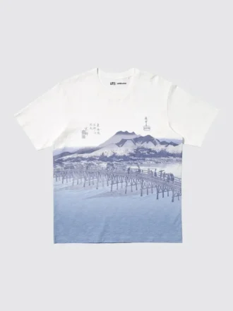 unisex ukiyo e blue ut grafisk t shirt 2 3 330x440 - Unisex Ukiyo-E Blue Ut grafisk T-shirt