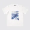Unisex Ukiyo-E Blue Ut grafisk T-shirt