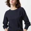 Waffel-T-shirt för dam | Långärmat Waffel-T-shirt för dam | Långärmat