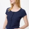 Waffle Full Open Mini T-shirt för dam | Mönster Waffle Full Open Mini T-shirt för dam | Mönster