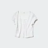 Waffle Full Open Mini T-shirt för dam | Mönster Waffle Full Open Mini T-shirt för dam | Mönster
