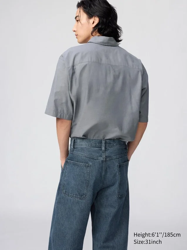 Wide Tapered Jeans för män Wide Tapered Jeans för män