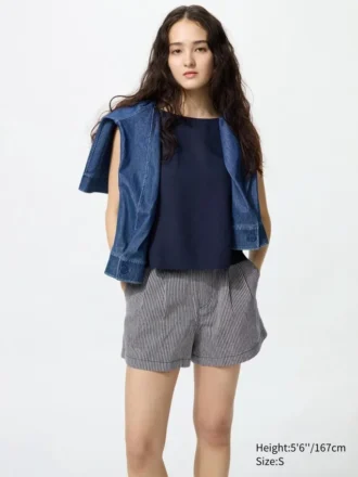 Women’s Linen Cotton Shorts | Randiga | 2,5″