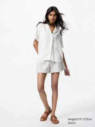 Women’s Linen Cotton Shorts | Randiga | 2,5″