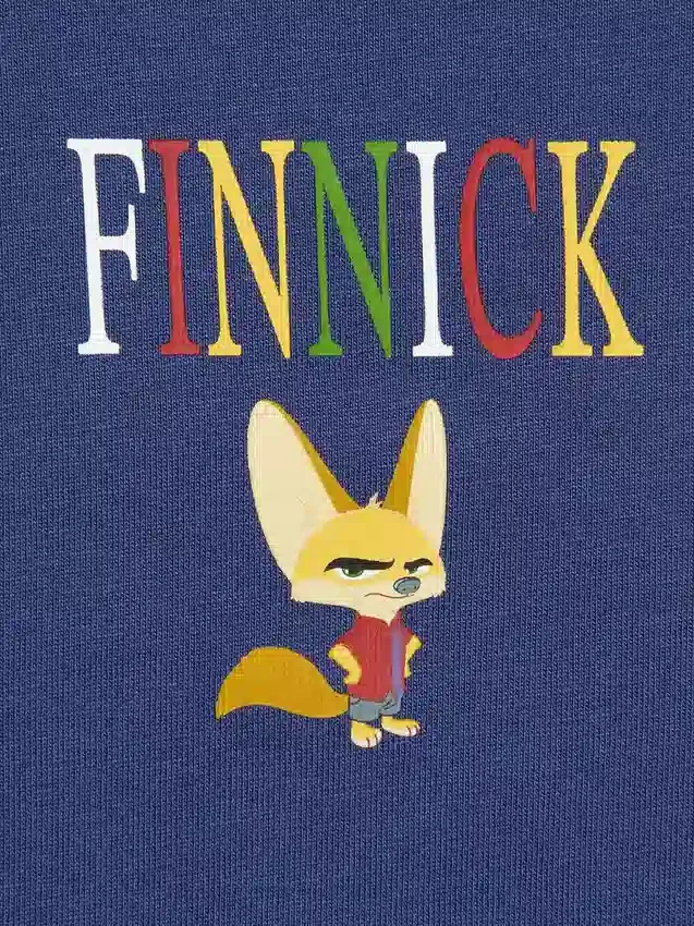 Zootopia UT-T-shirtar för barn Zootopia UT-T-shirtar för barn